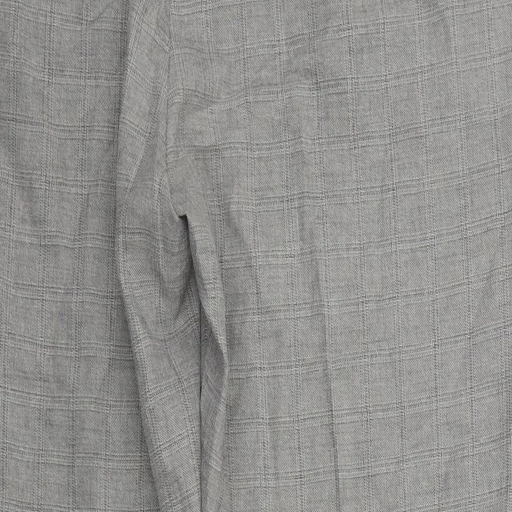 Marks and Spencer Womens Grey   Trousers  Size 18 L25 in