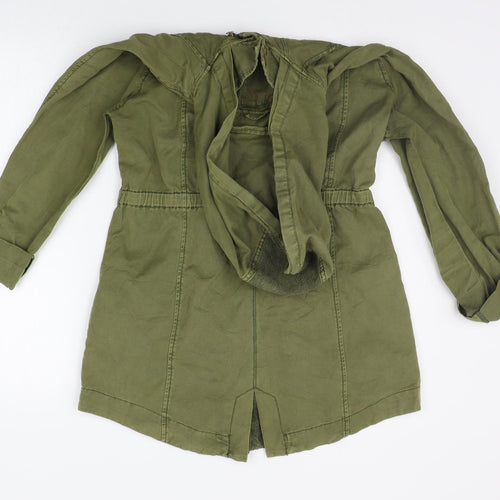 Matalan Womens Green   Gilet Coat Size 8