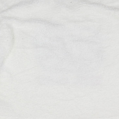 Disney Womens White Solid  Top Pyjama Top Size 16