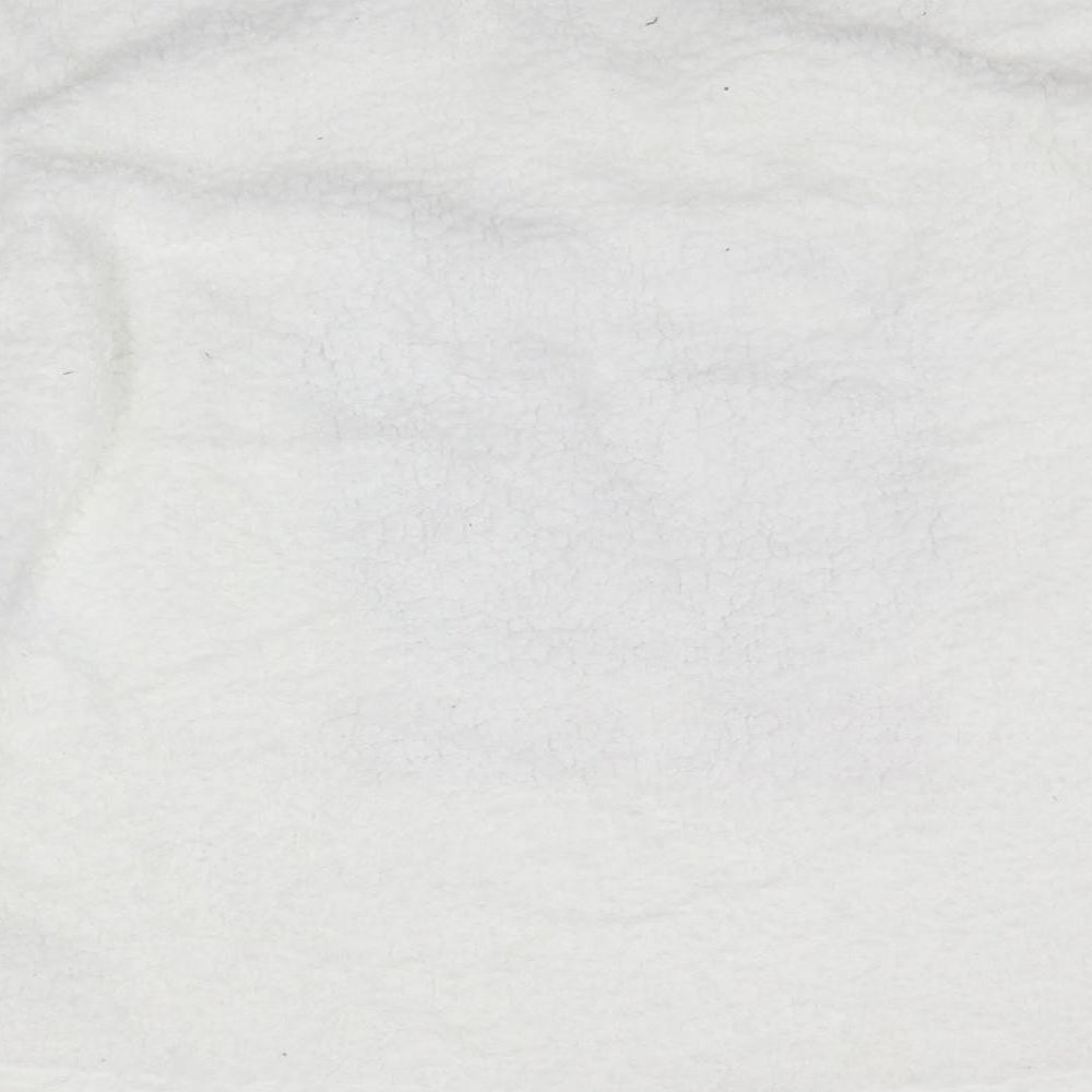 Disney Womens White Solid  Top Pyjama Top Size 16
