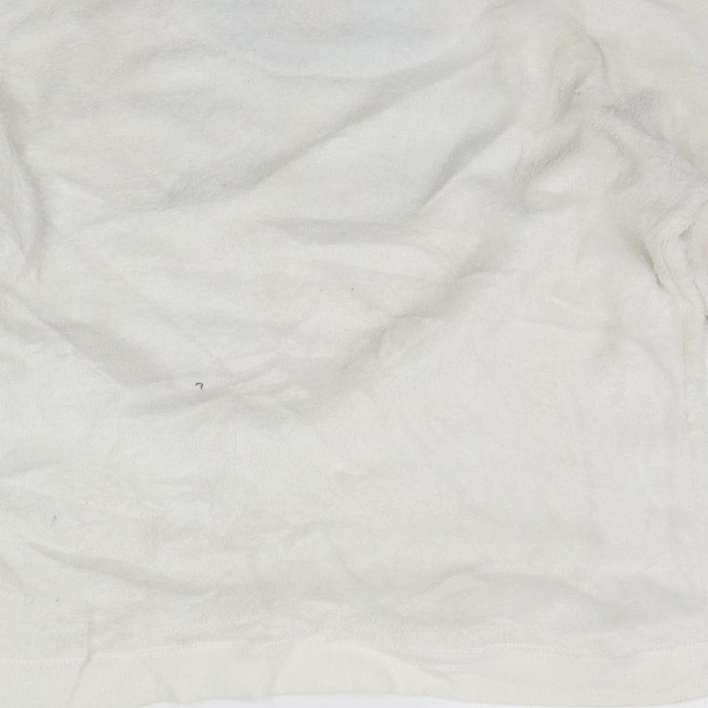 Paul Frank Womens White Solid  Top Pyjama Top Size S