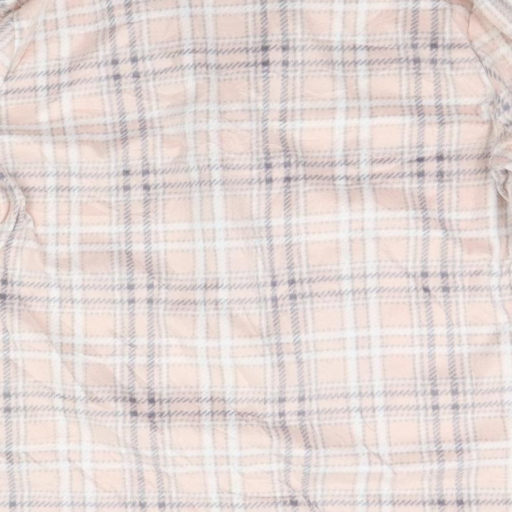 Marks and Spencer Womens Pink Check  Top Pyjama Top Size M