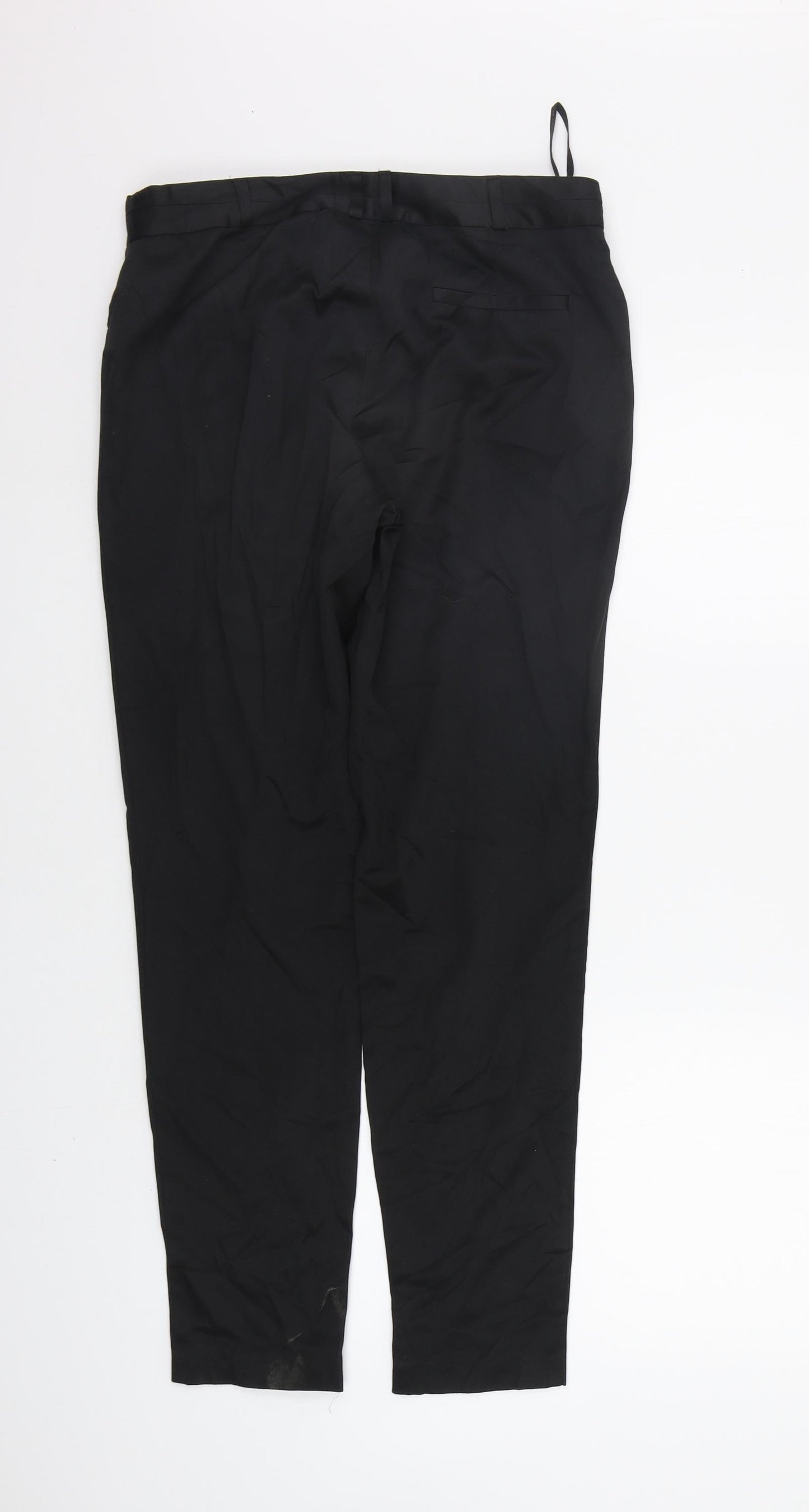 Dorothy Perkins Womens Black   Trousers  Size 10 L28 in