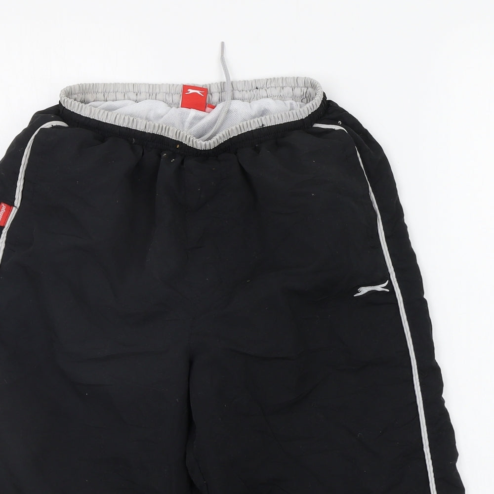 Slazenger Boys Black   Sweatpants Trousers Size 13 Years