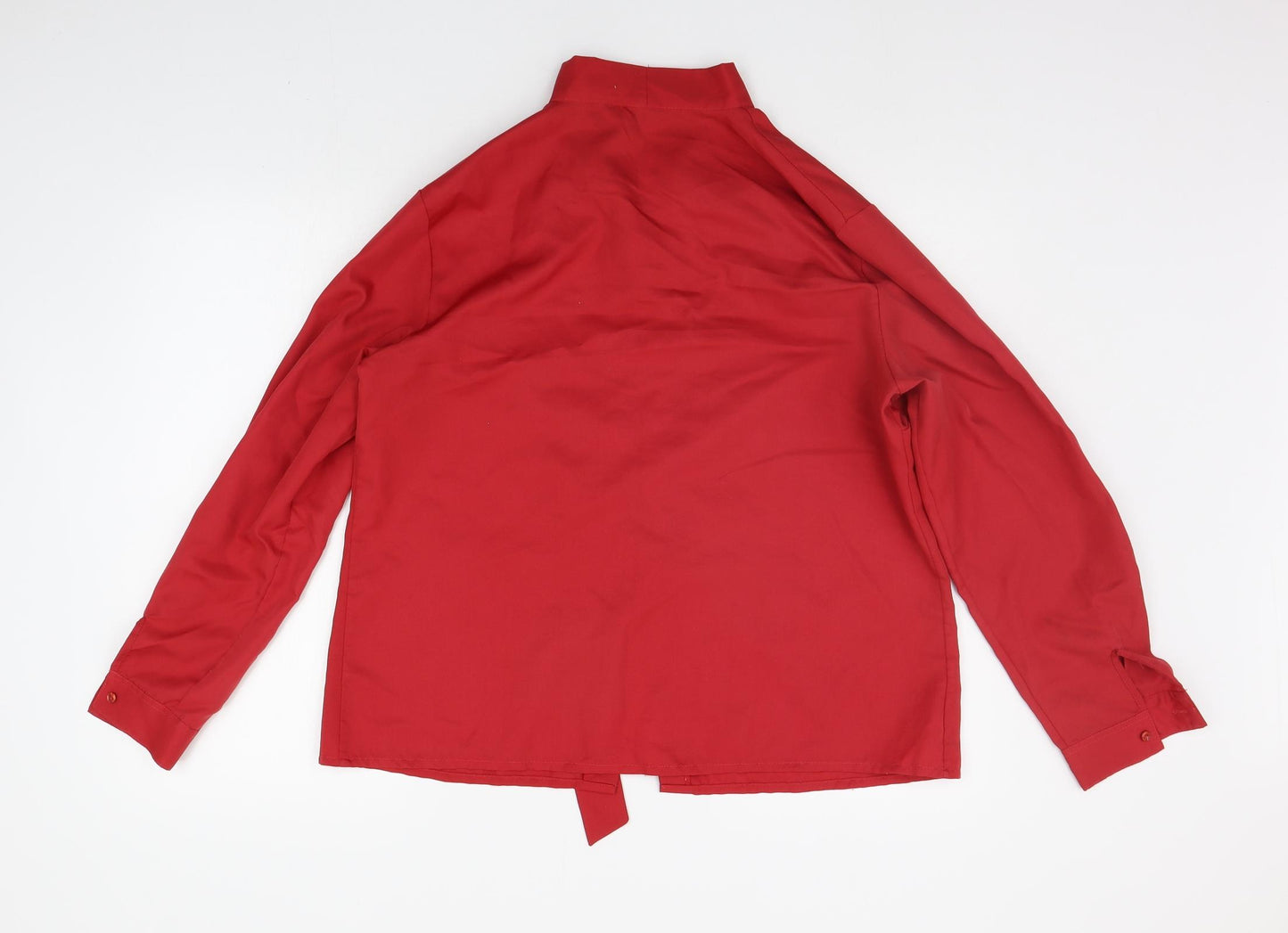ST MICHAEL Womens Red   Basic Button-Up Size 20