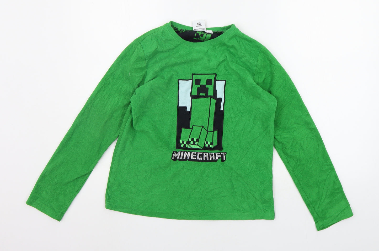 Primark Boys Green Solid   Pyjama Top Size 11-12 Years