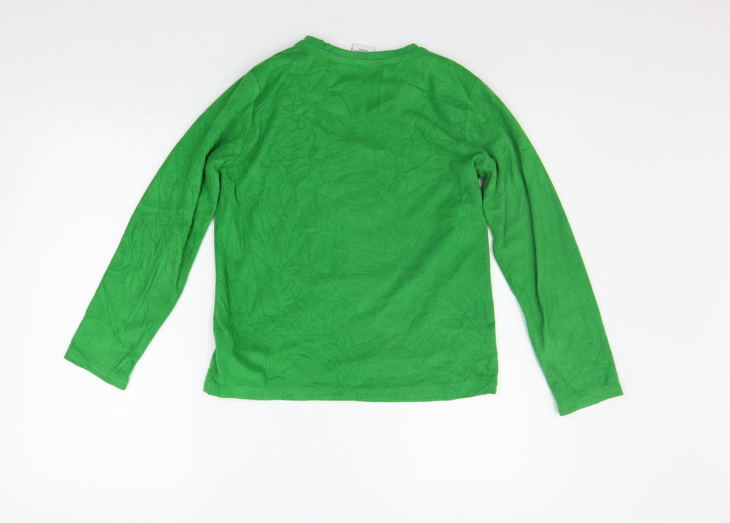 Primark Boys Green Solid   Pyjama Top Size 11-12 Years