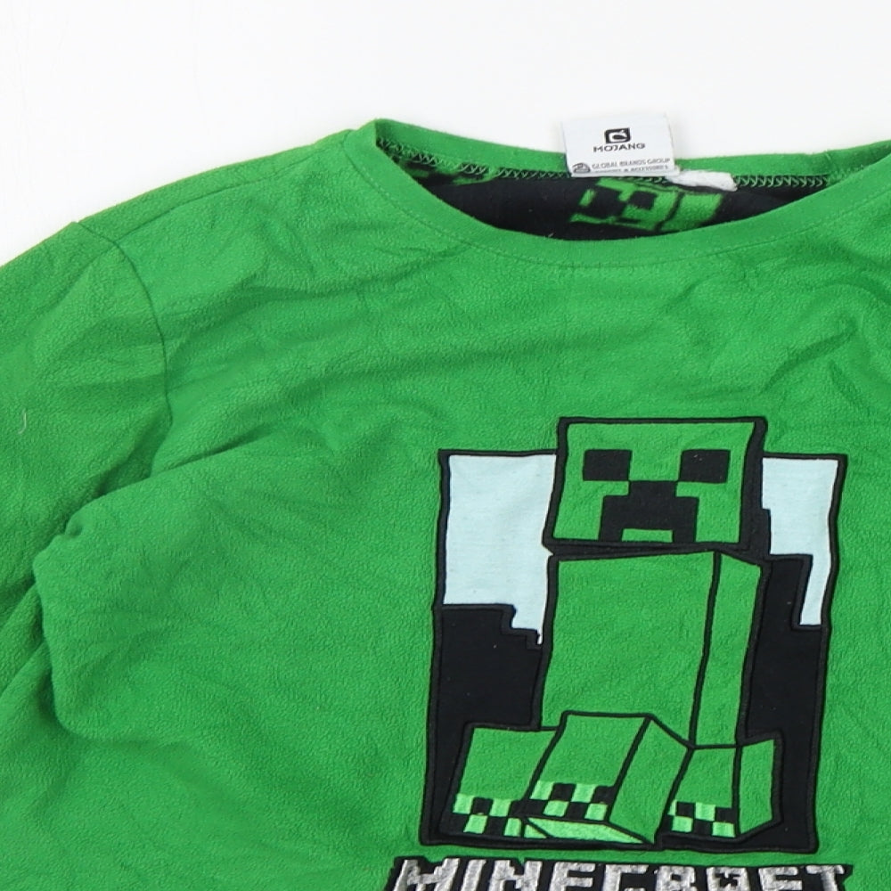 Primark Boys Green Solid   Pyjama Top Size 11-12 Years