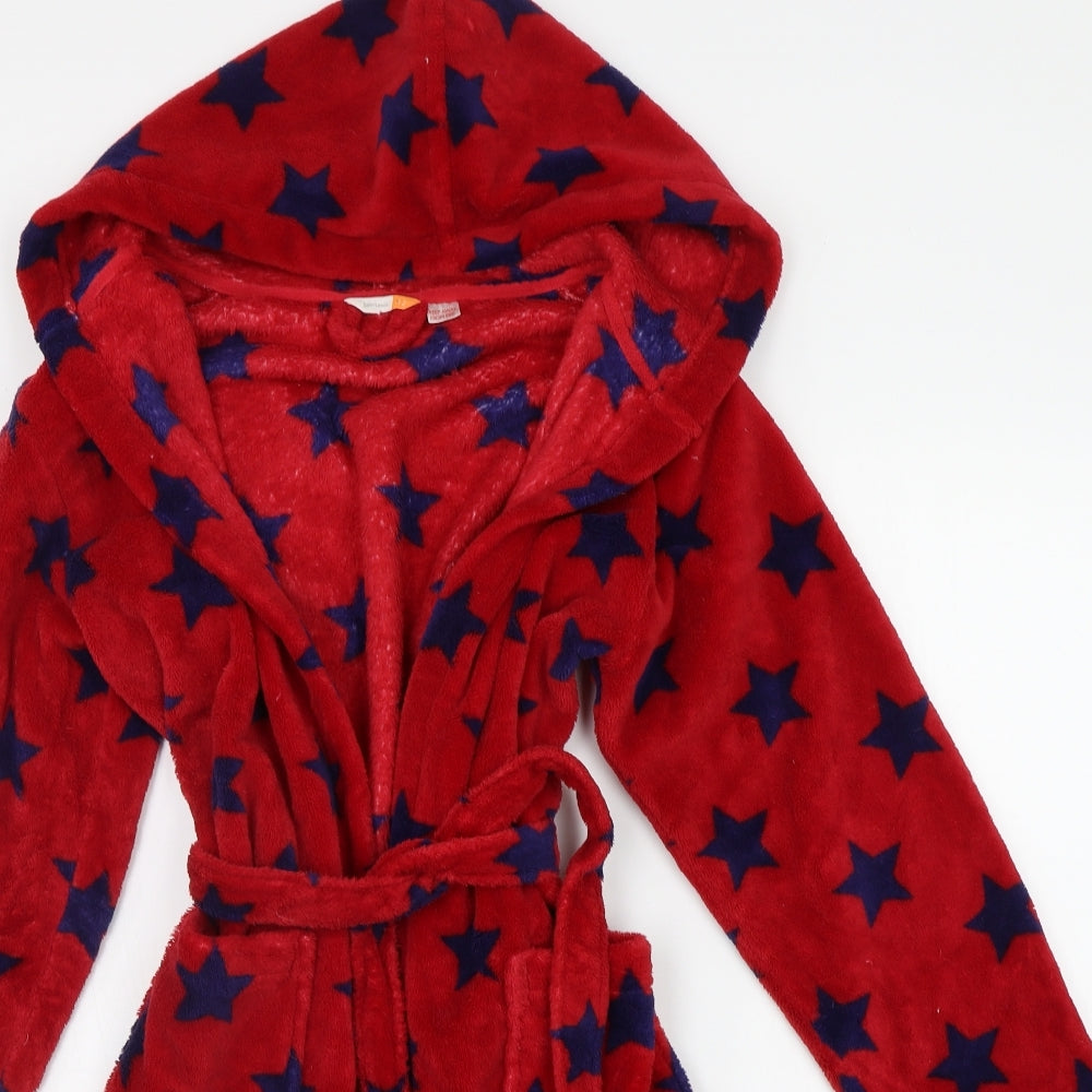 John Lewis Boys Red Geometric   Gown Size 12 Years
