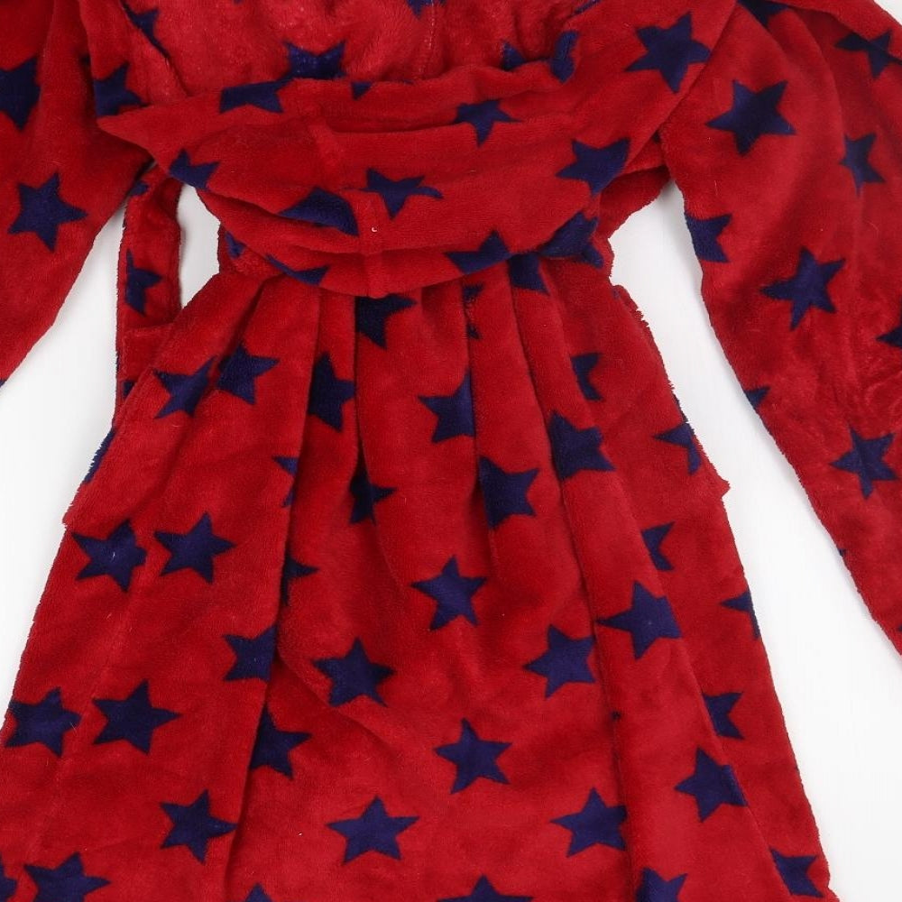 John Lewis Boys Red Geometric   Gown Size 12 Years