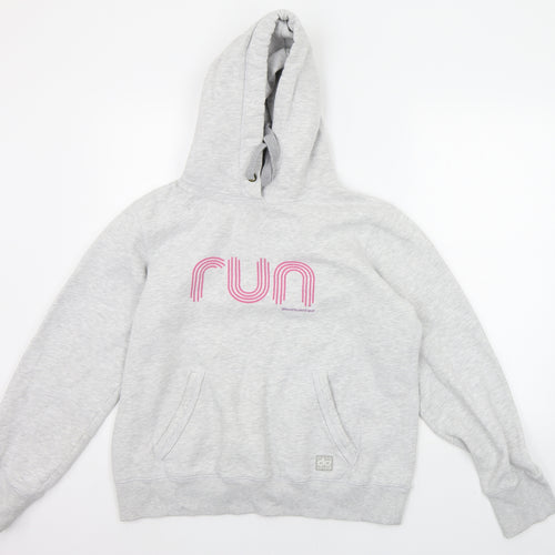 do Womens Grey   Pullover Hoodie Size XL