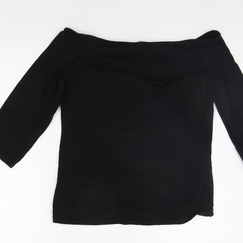 Dorothy Perkins Womens Black   Basic T-Shirt Size 14