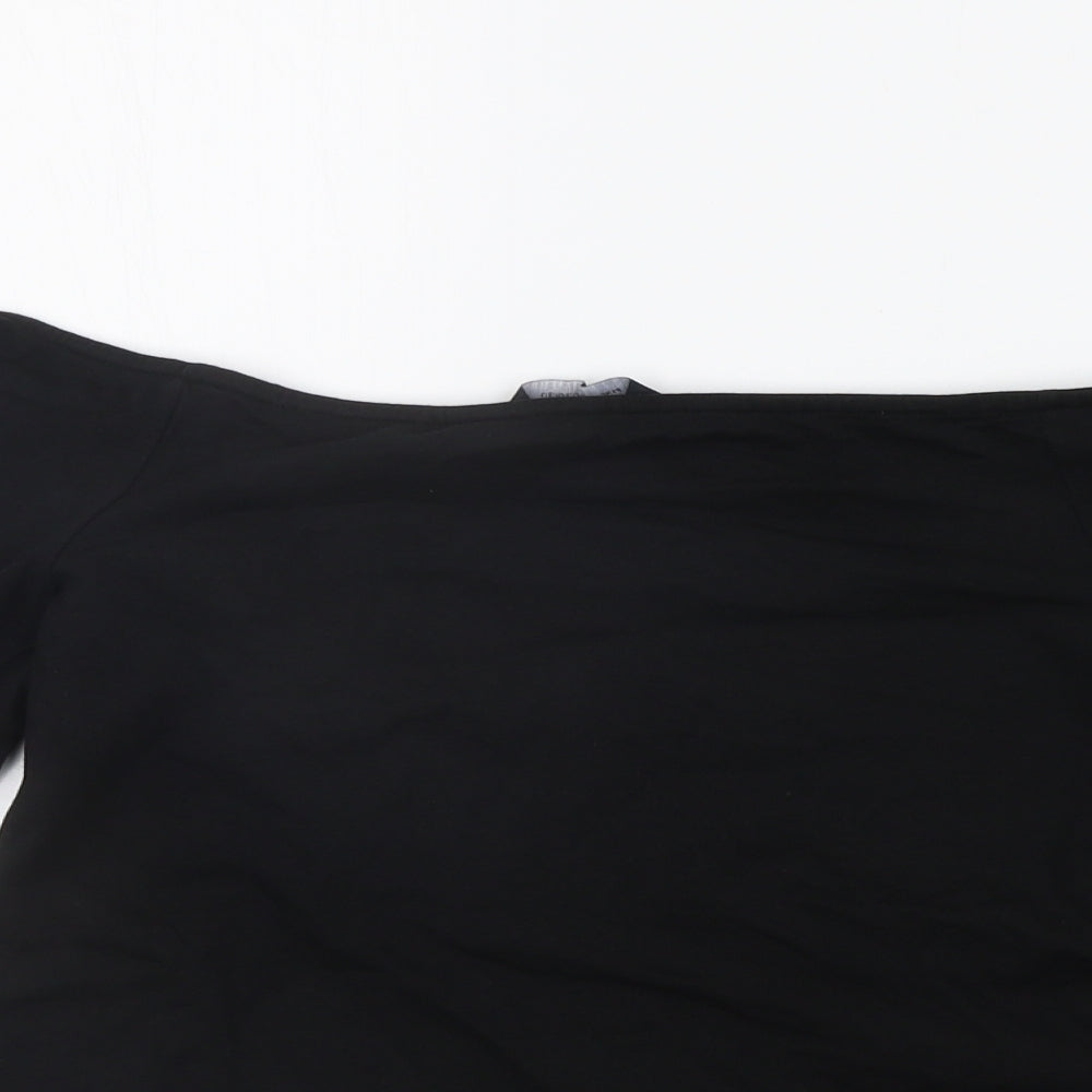 Dorothy Perkins Womens Black   Basic T-Shirt Size 14