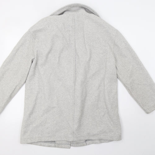 Zara Womens Grey   Jacket Coat Size L