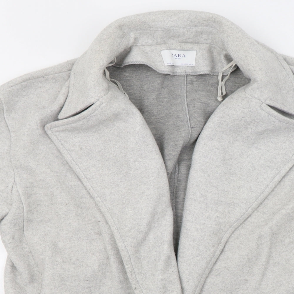 Zara Womens Grey   Jacket Coat Size L