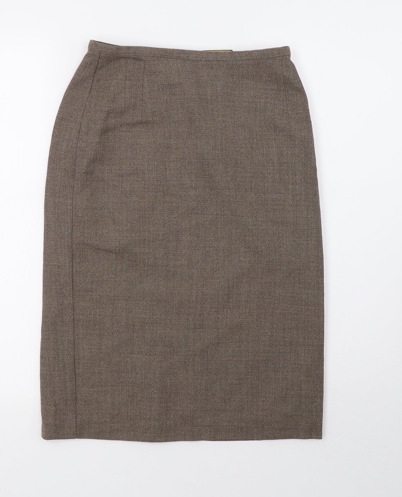 Marks and Spencer Womens Brown   A-Line Skirt Size 10