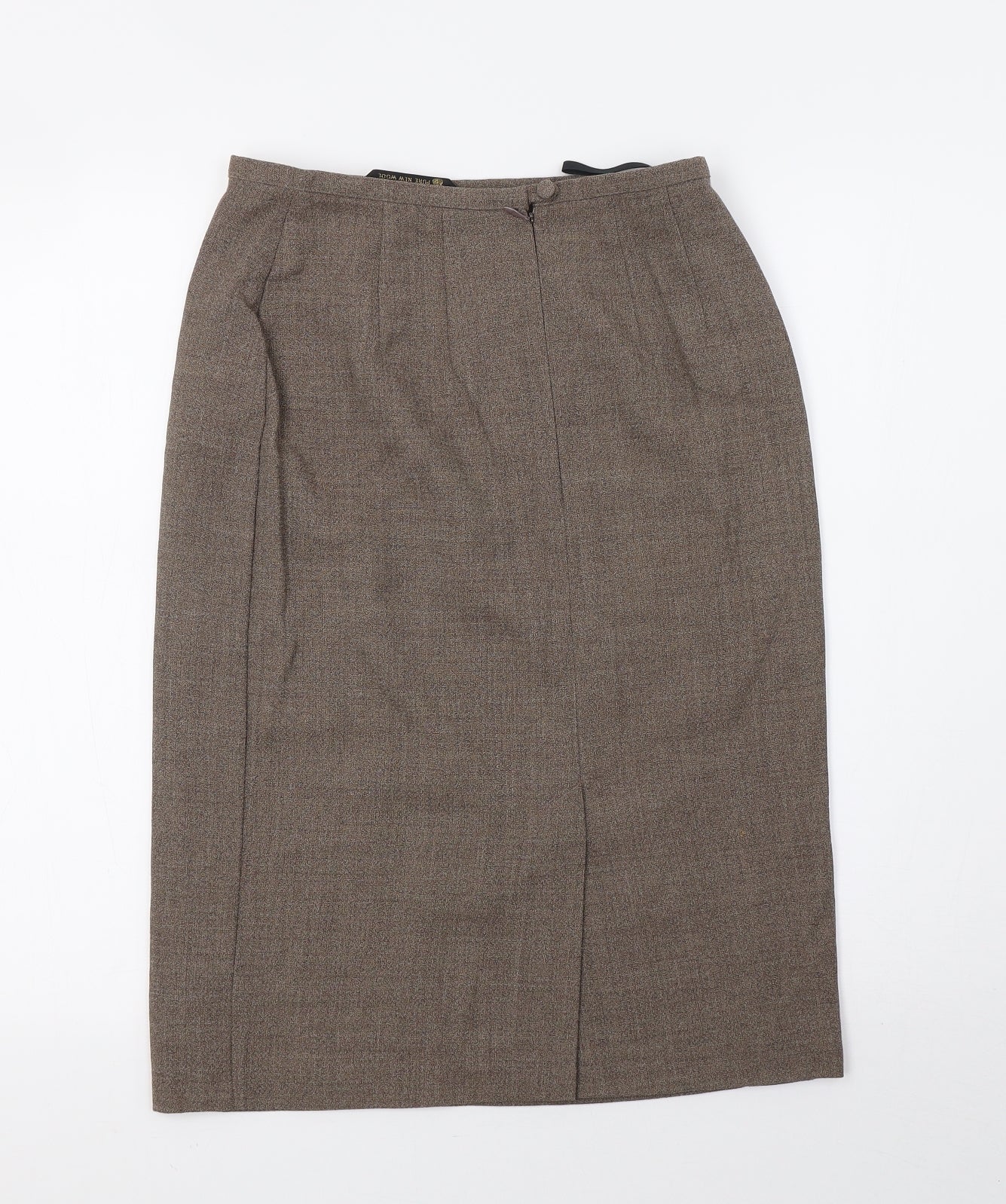 Marks and Spencer Womens Brown   A-Line Skirt Size 10
