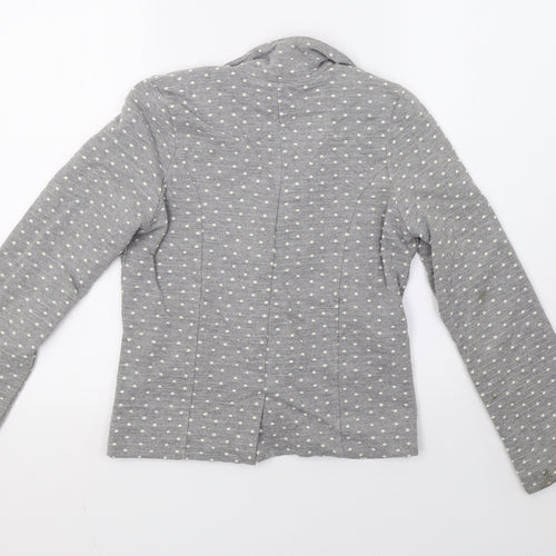 Marks and Spencer Girls Grey Polka Dot  Jacket  Size 12-13 Years