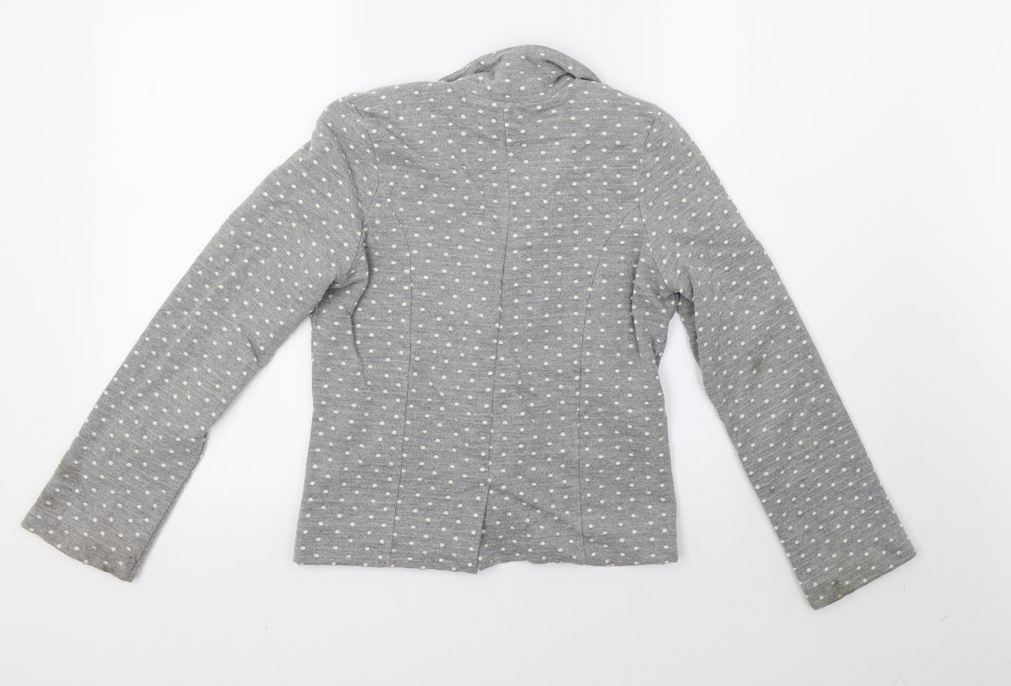 Marks and Spencer Girls Grey Polka Dot  Jacket  Size 12-13 Years