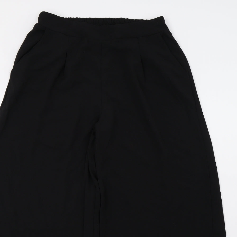 Boohoo Womens Black   Trousers  Size 14 L30 in