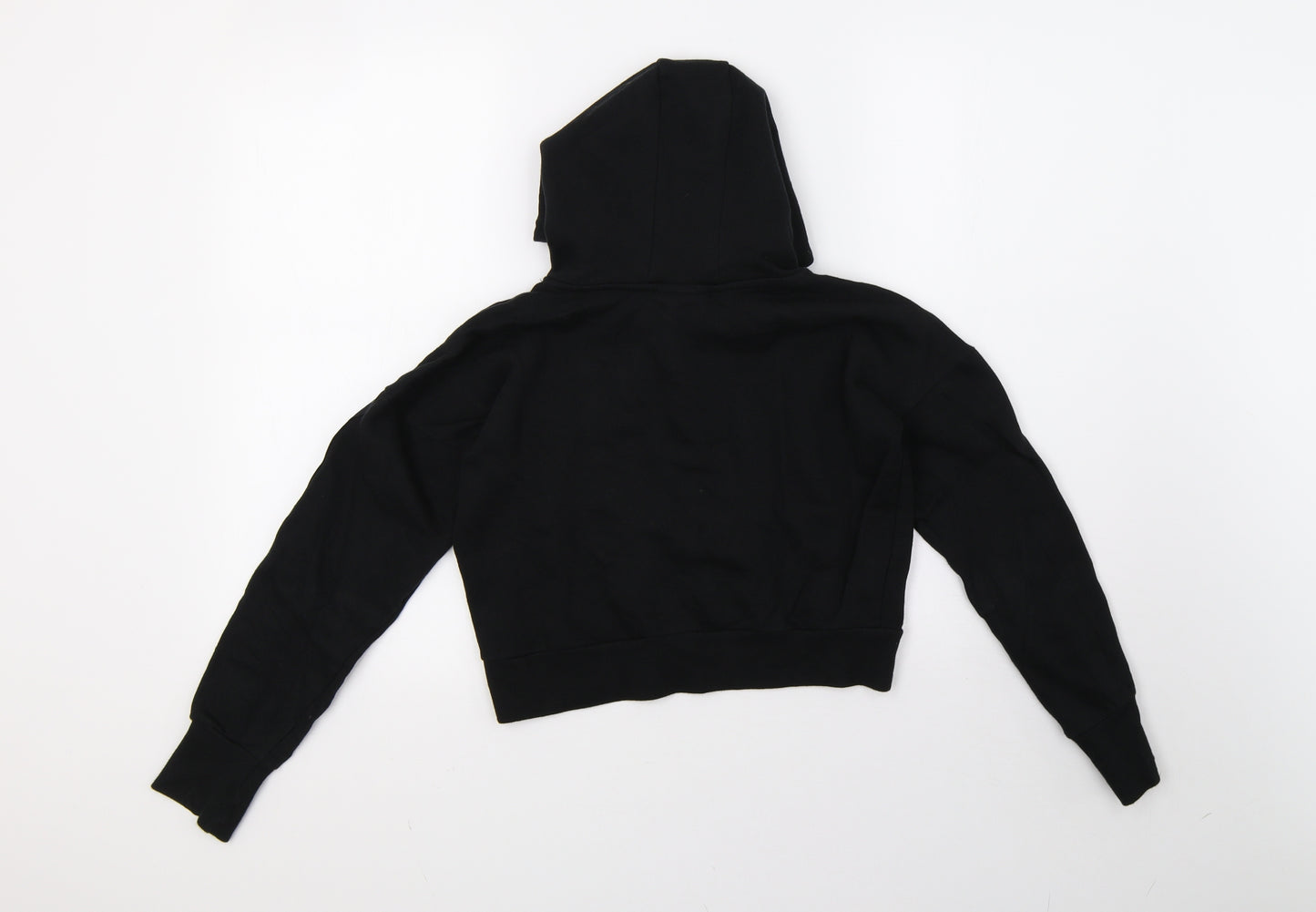USA Pro Girls Black   Pullover Hoodie Size 11-12 Years  - cropped