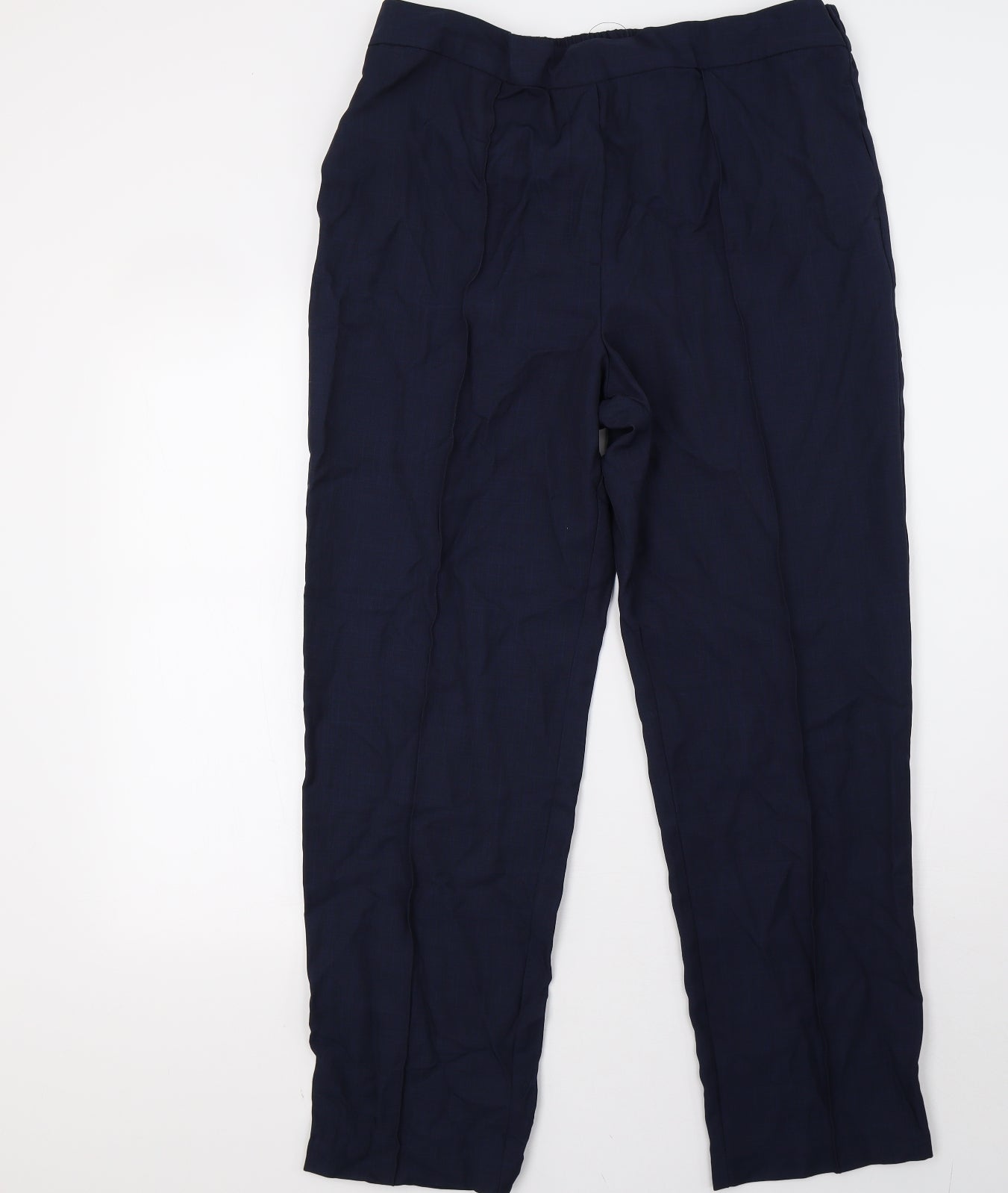 Marks and Spencer Womens Blue   Trousers  Size 18 L32 in