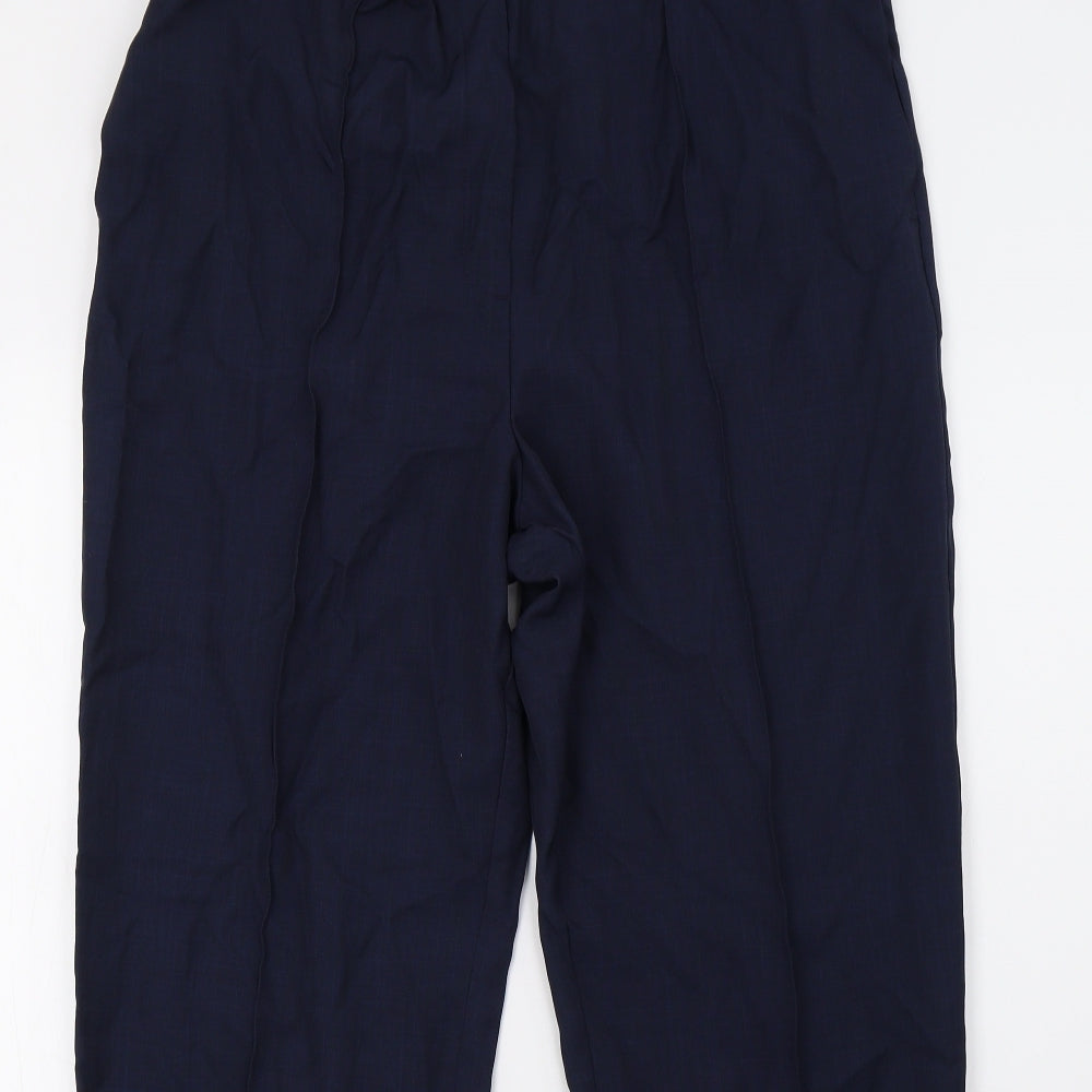 Marks and Spencer Womens Blue   Trousers  Size 18 L32 in
