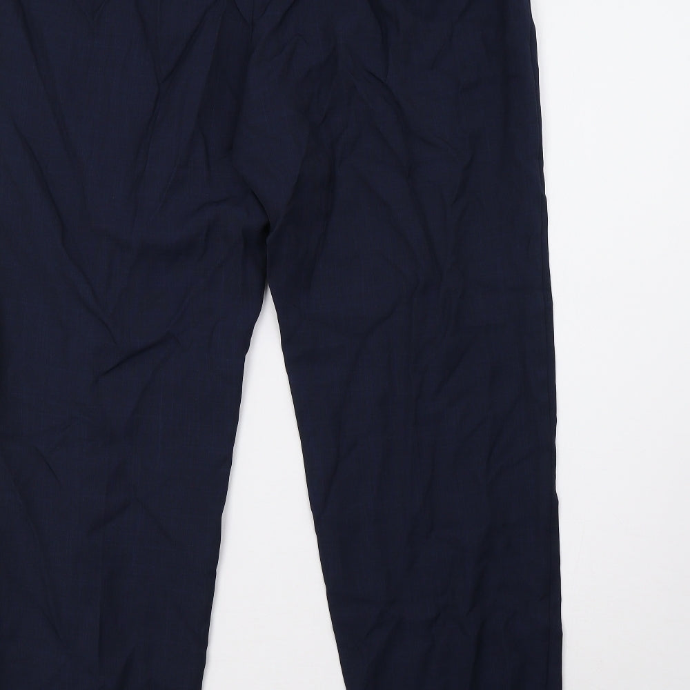 Marks and Spencer Womens Blue   Trousers  Size 18 L32 in