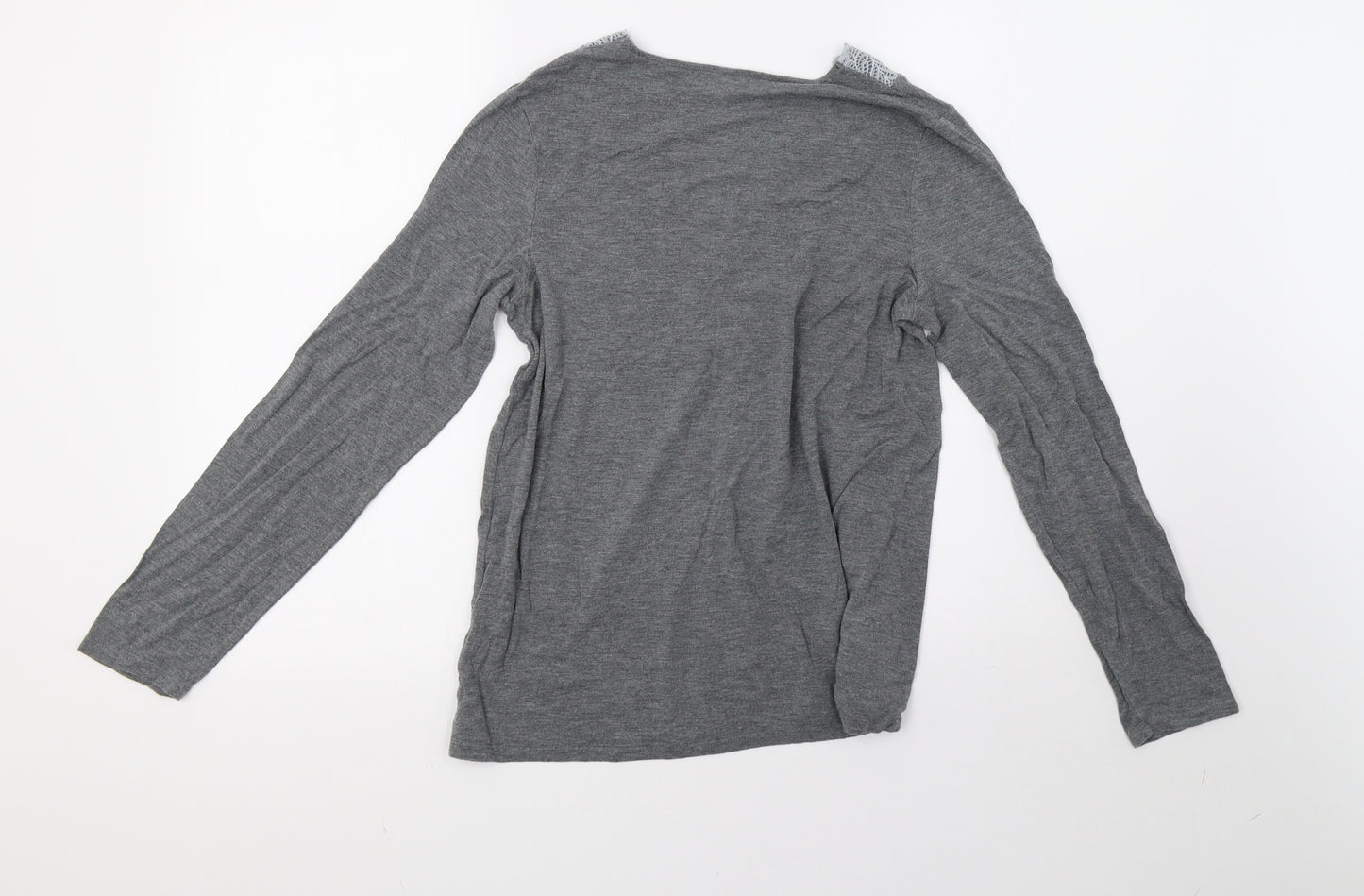 John Lewis Womens Grey   Pullover Sweatshirt Size 10