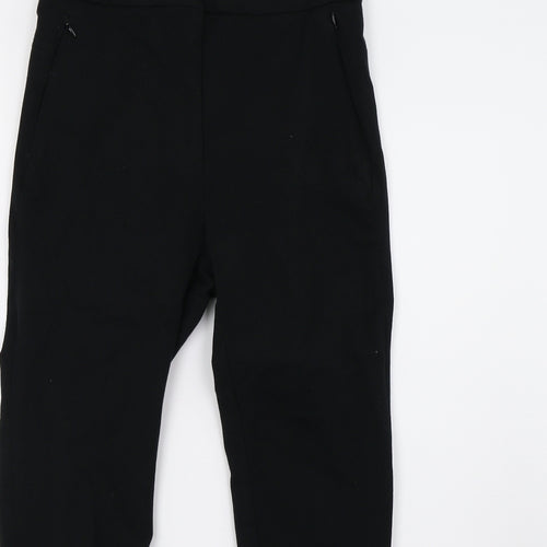Marks and Spencer Womens Black   Trousers  Size 10 L27 in
