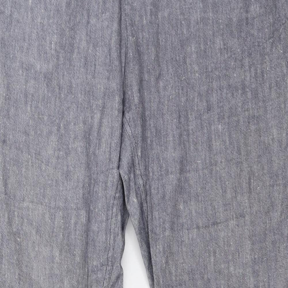 Marks and Spencer Womens Blue   Trousers  Size 16 L34 in