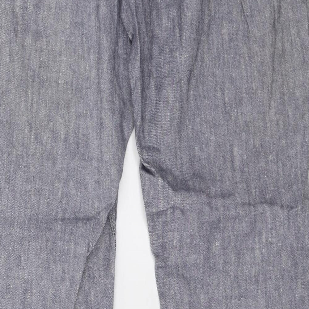 Marks and Spencer Womens Blue   Trousers  Size 16 L34 in