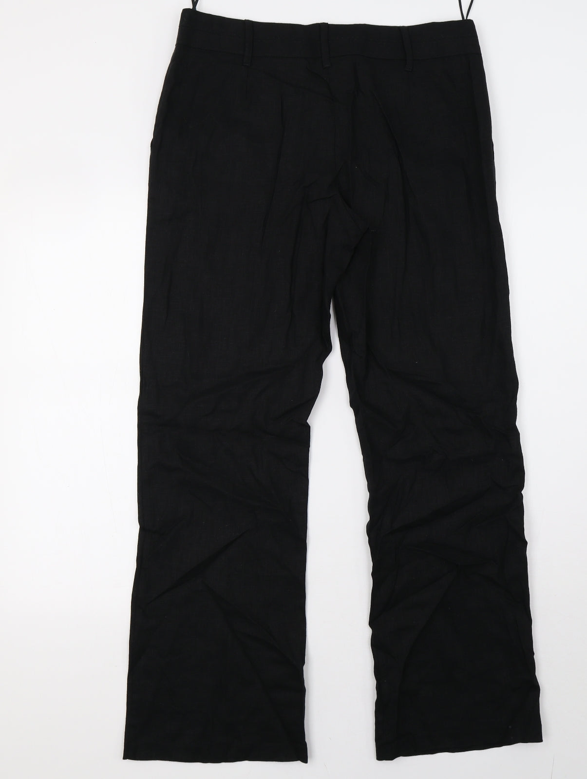 George Womens Black   Trousers  Size 12 L31 in