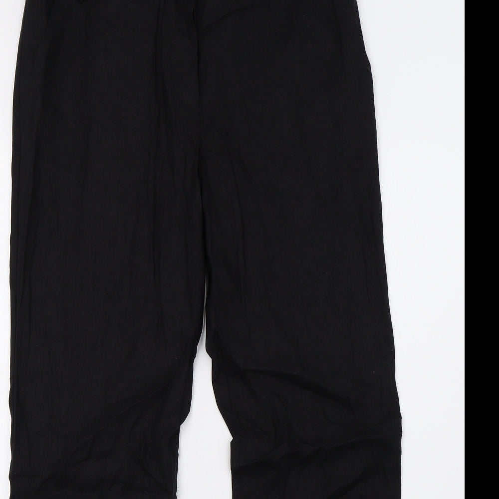 George Womens Black   Trousers  Size 12 L31 in