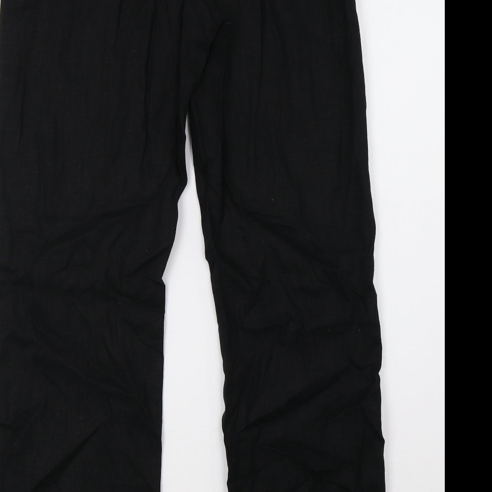 George Womens Black   Trousers  Size 12 L31 in