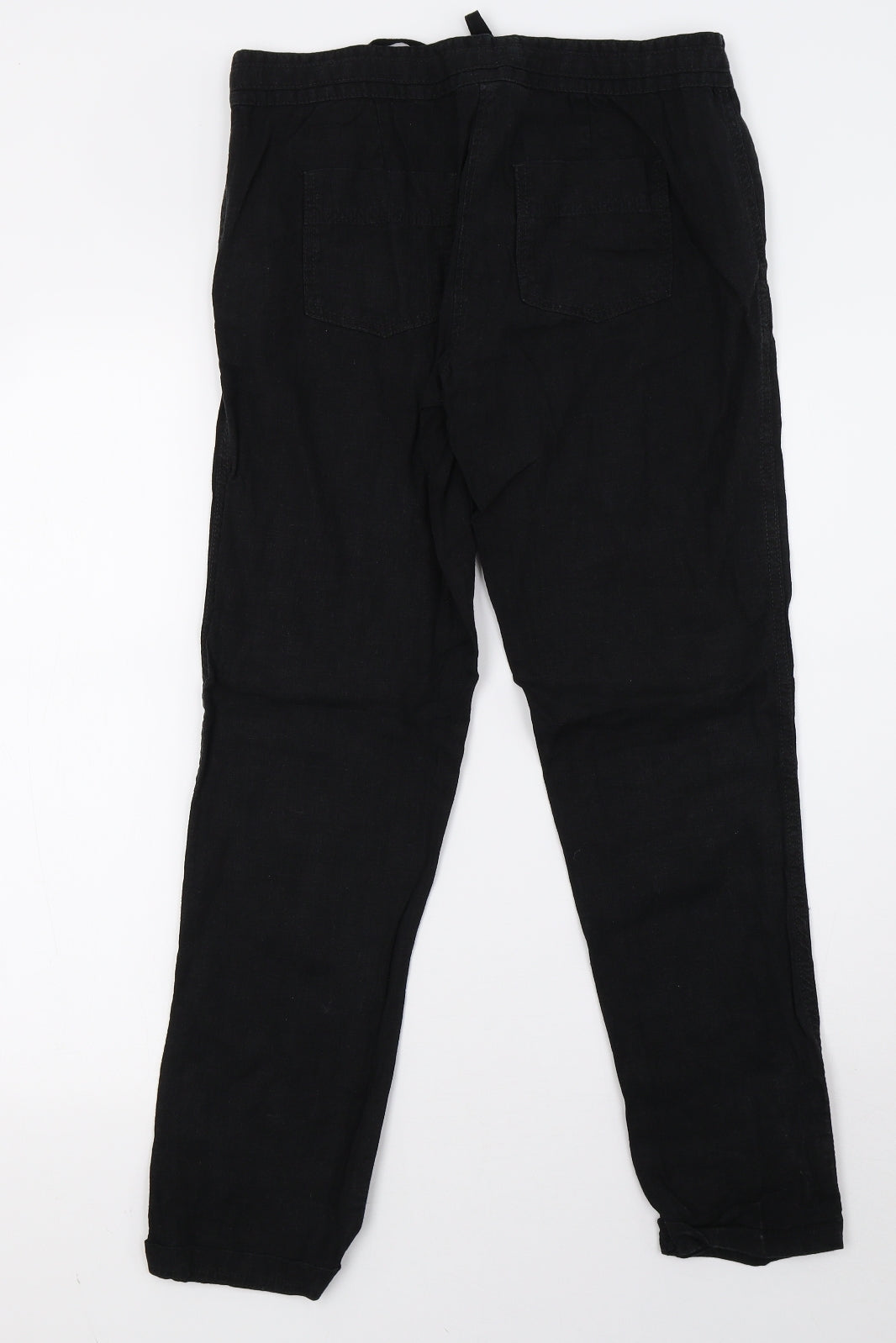 NEXT Womens Black   Trousers  Size 8 L30 in