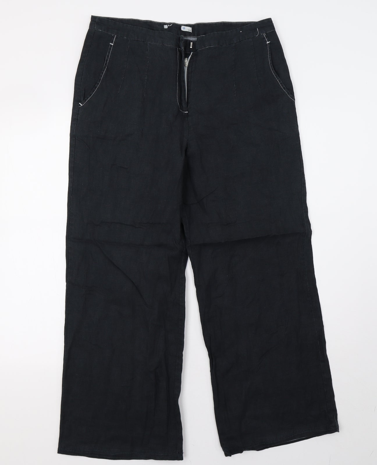 Preworn Womens Blue   Trousers  Size 12 L29 in