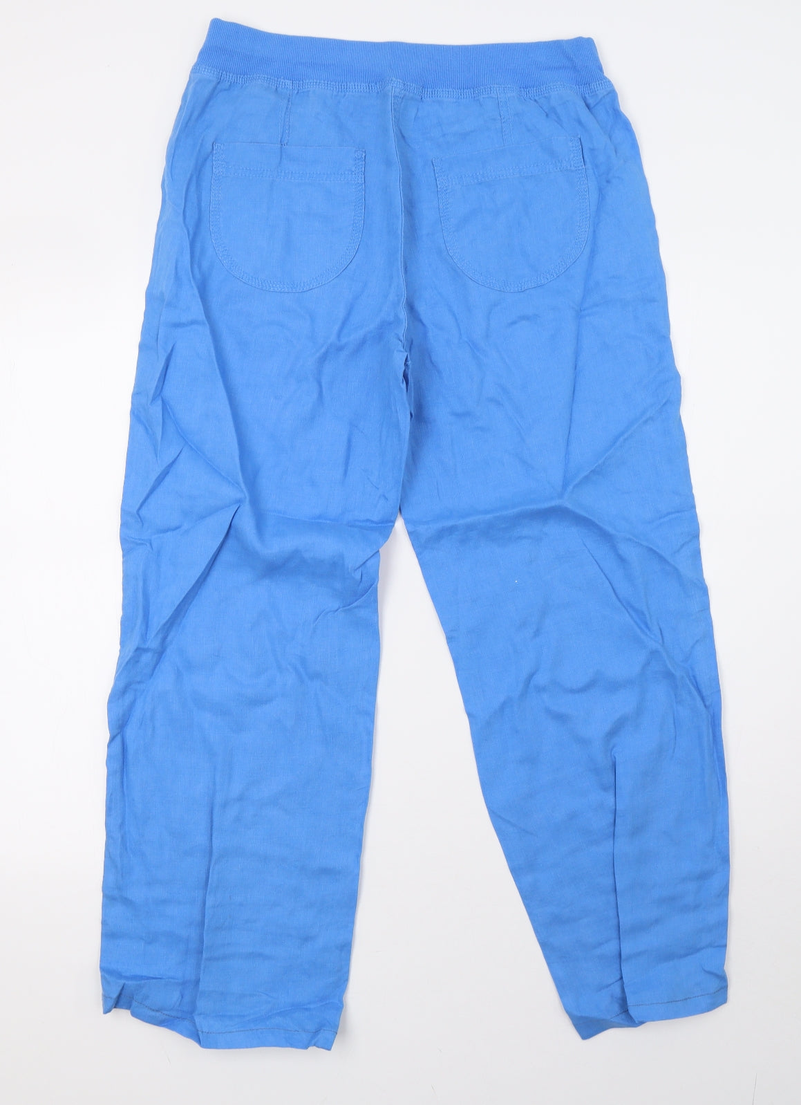 Marks and Spencer Womens Blue   Trousers  Size 12 L29 in