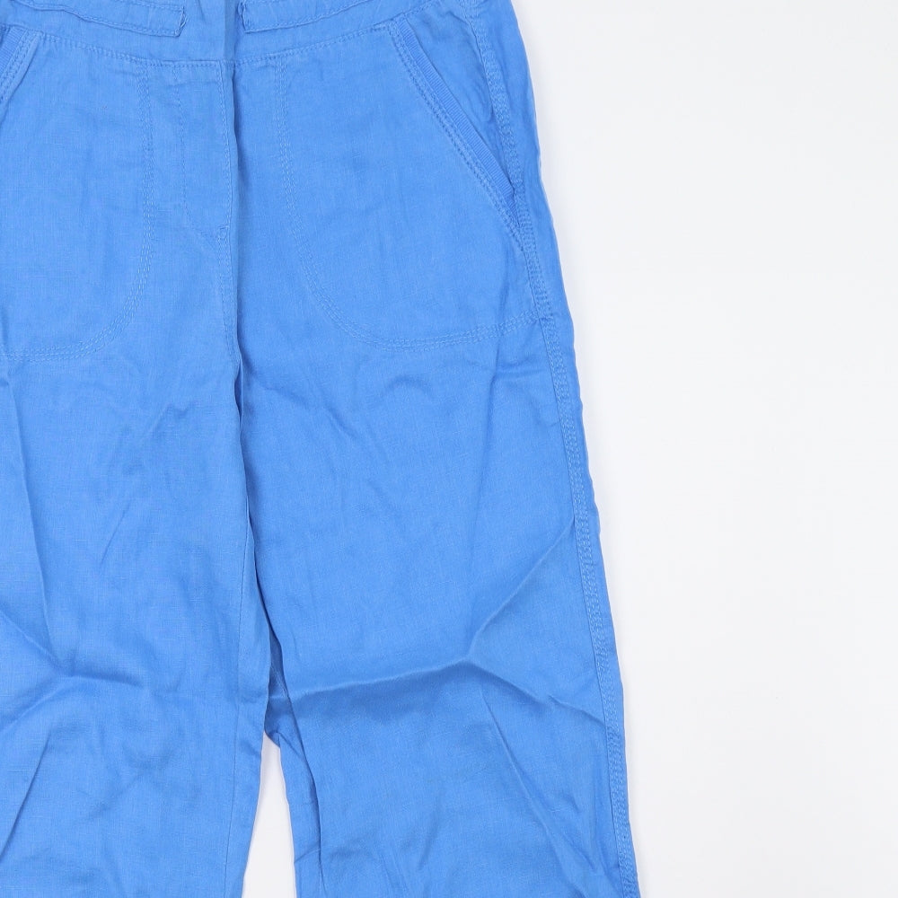 Marks and Spencer Womens Blue   Trousers  Size 12 L29 in
