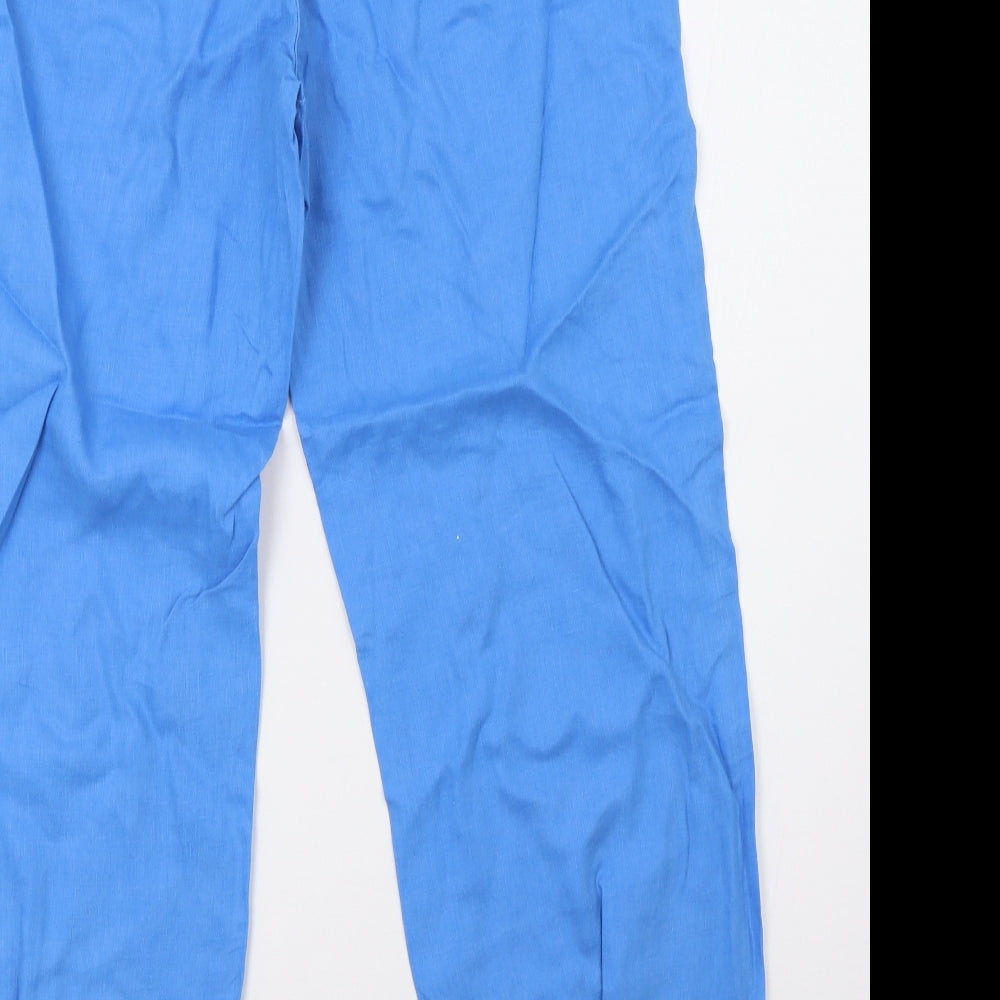Marks and Spencer Womens Blue   Trousers  Size 12 L29 in