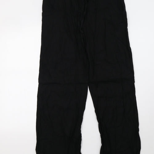 Matalan Womens Black   Trousers  Size 14 L30 in