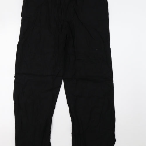Matalan Womens Black   Trousers  Size 14 L30 in