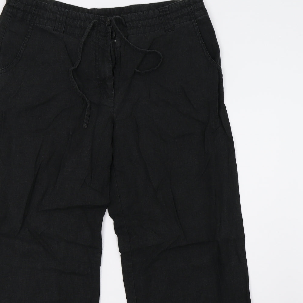 NEXT Womens Black   Trousers  Size 14 L30 in