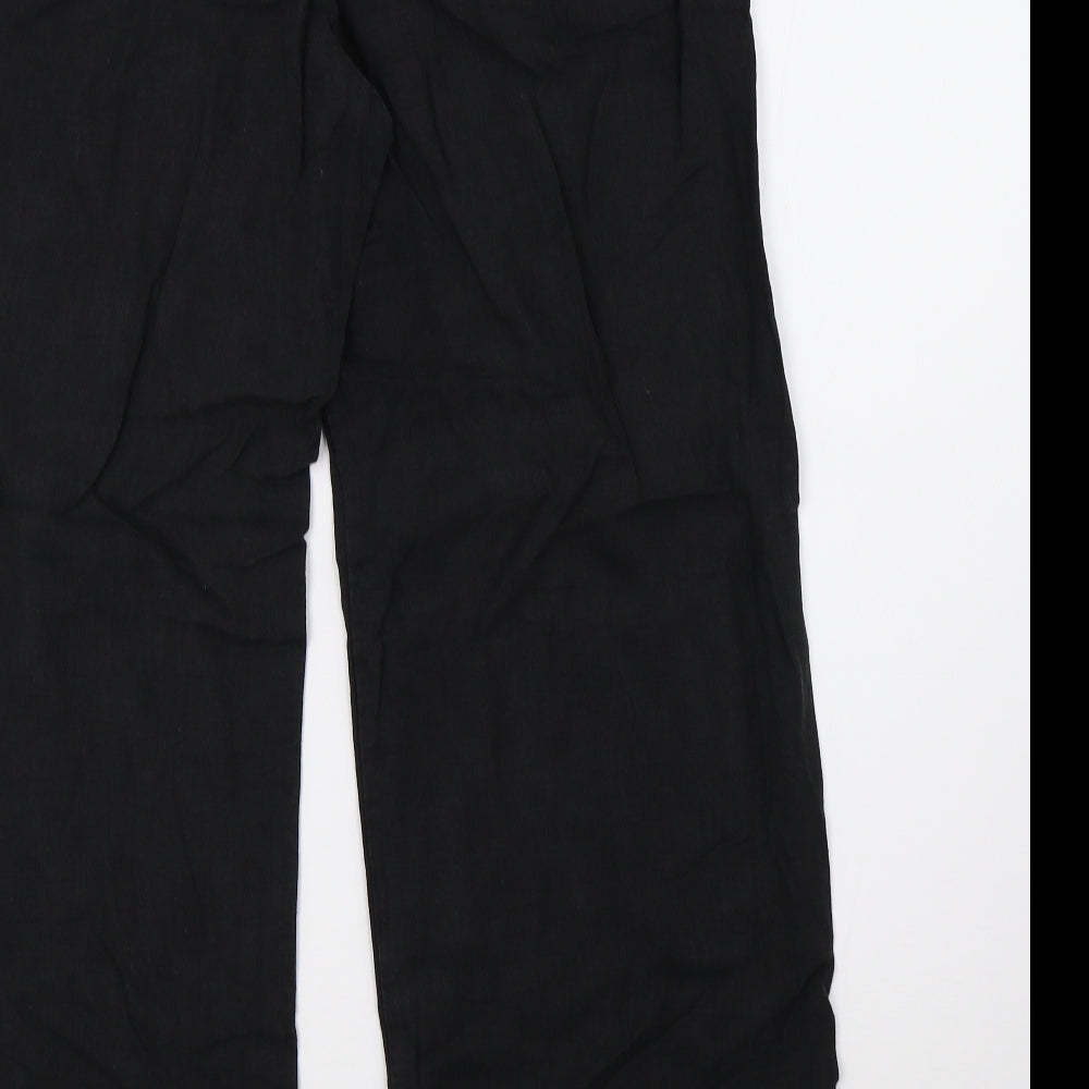 NEXT Womens Black   Trousers  Size 14 L30 in