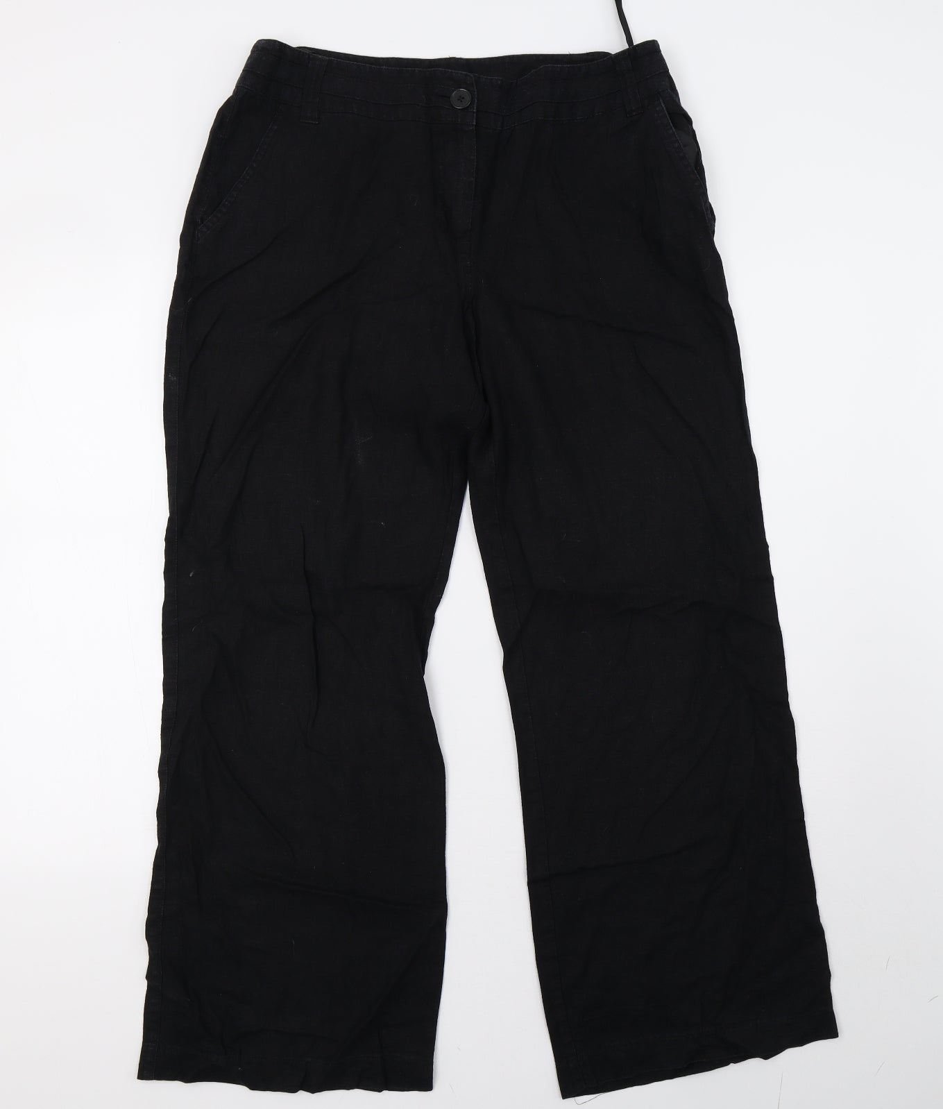 Matalan Womens Black   Trousers  Size 14 L30 in
