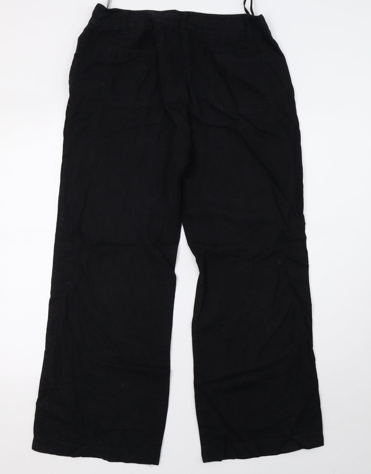 Matalan Womens Black   Trousers  Size 14 L30 in