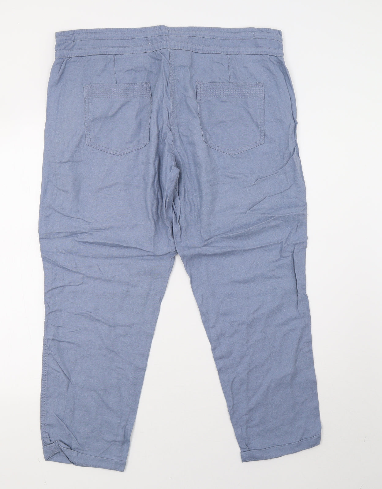 NEXT Womens Blue   Trousers  Size 16 L29 in