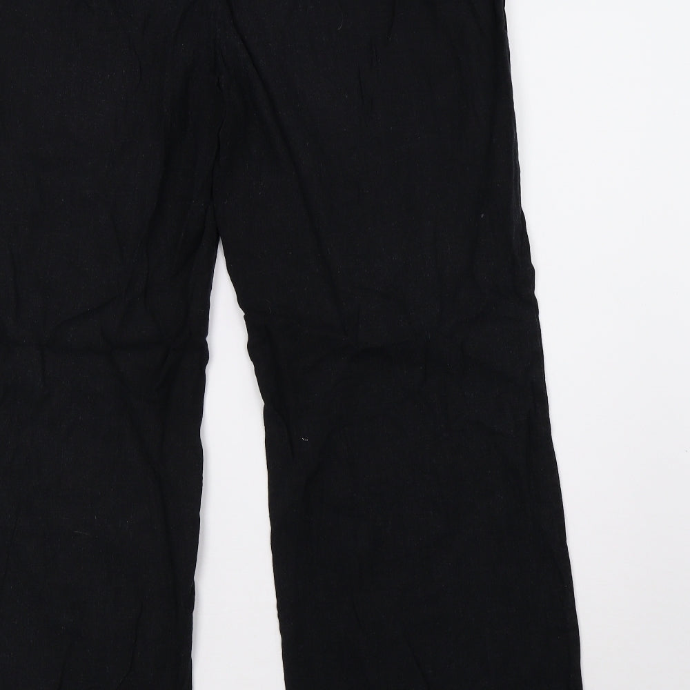 Matalan Womens Black   Trousers  Size 16 L30 in