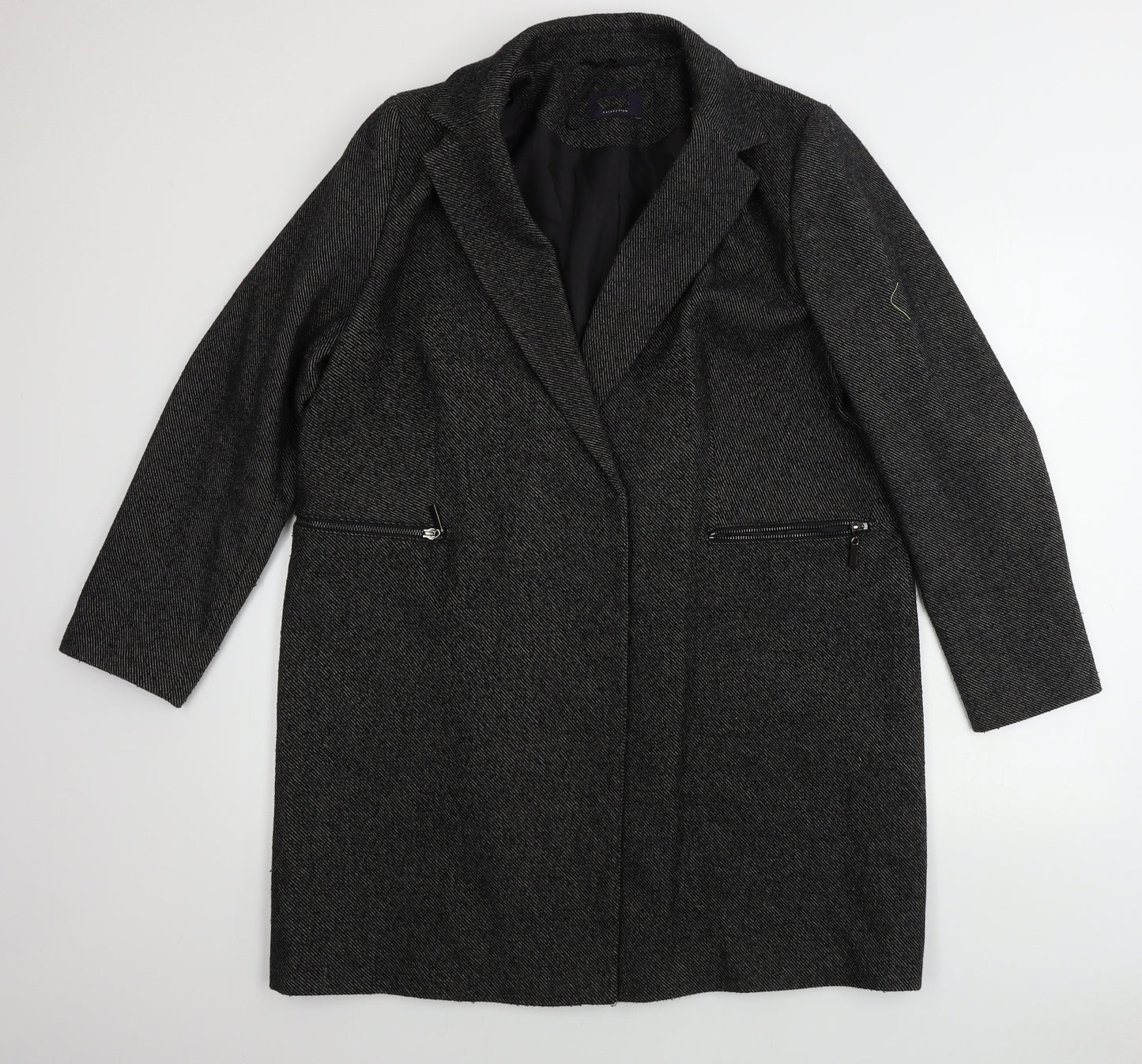 Marks and Spencer  Womens Grey   Jacket Coat Size 16