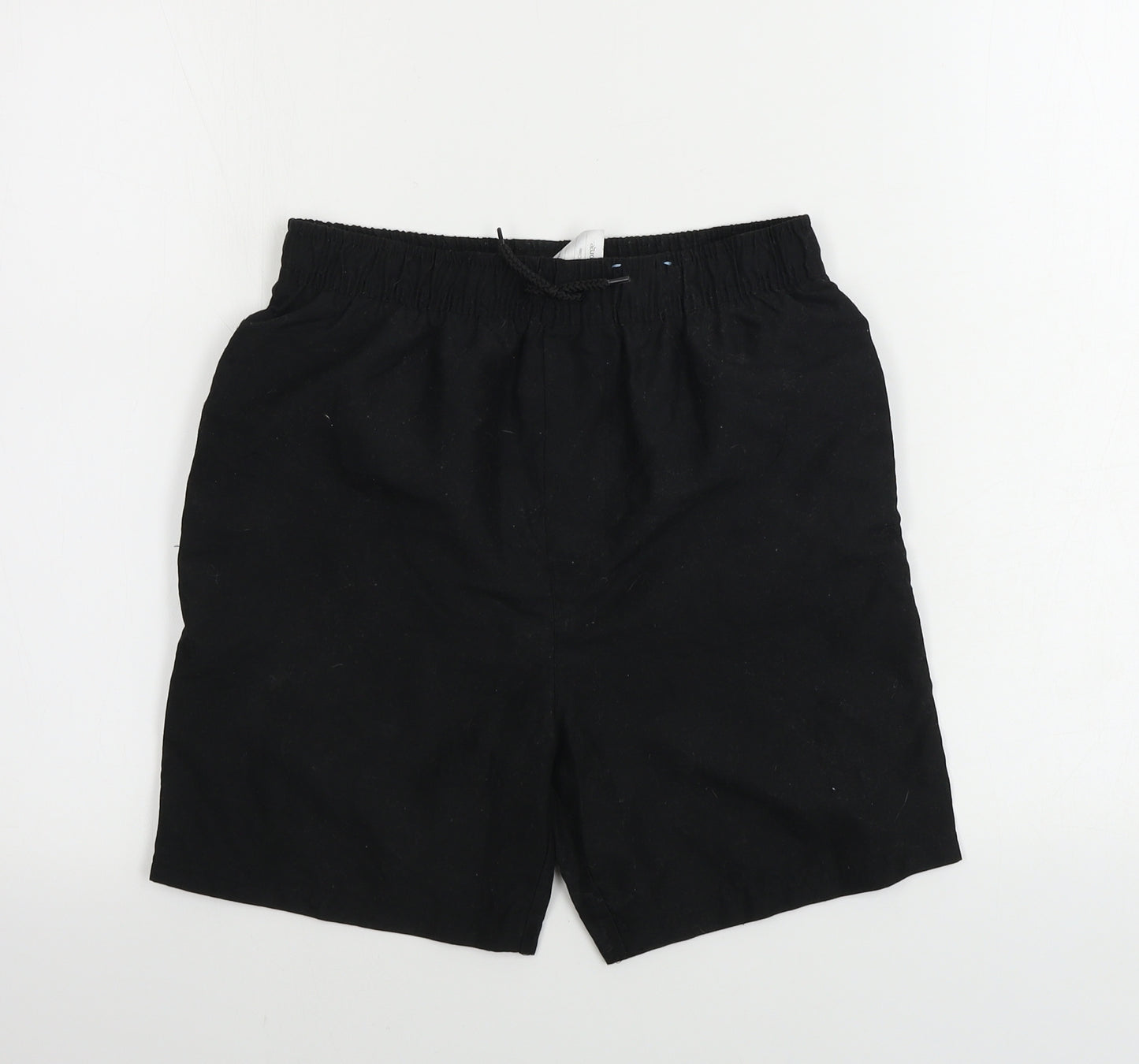 George  Boys Black   Bermuda Shorts Size 11-12 Years